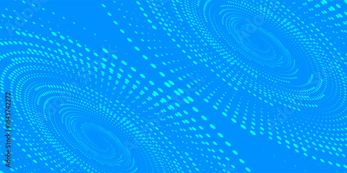 Line abstract background. Spiral logo icon or design element. Black dots on a white background modern texture old nice good