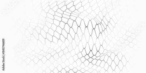 Mesh texture for fishing nets. Grunge pattern for sportswear or soccer goal, volleyball net, basketball hoop, hockey, athletics. Mesh background