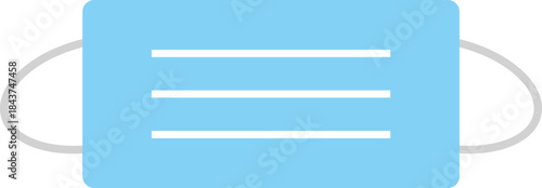 mask icon set. Face protection symbols. Privacy and security signs. Health cover. Prevention and facial cover signs