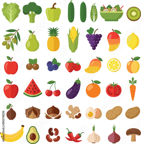 Professional Hair Cutting Scissors Icon Set Showing Multiple Styles of Barber and Hair Salon Shears for Grooming, Styling, and Beauty Design Projects