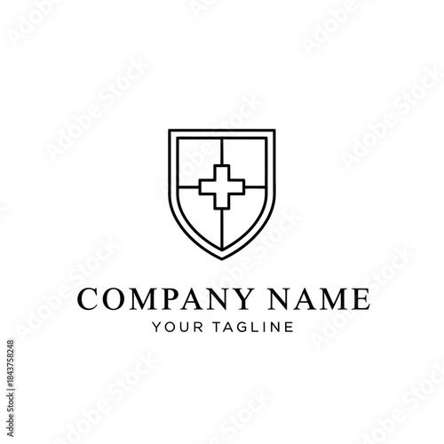 medical company logo design