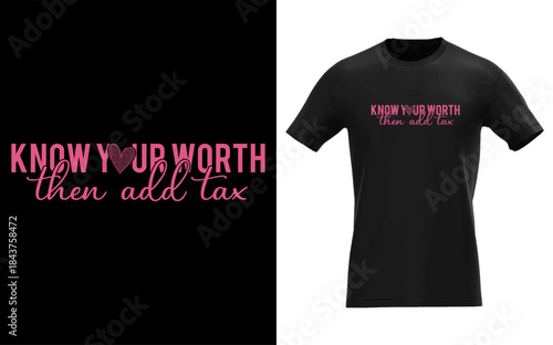 Know Your Worth Then Add Tax Boho Self Love Motivational