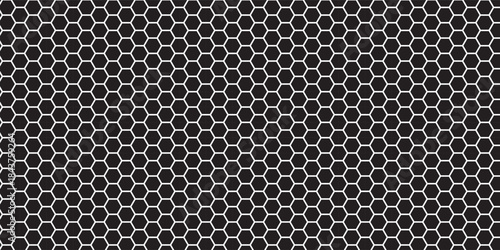 hexagon geometric pattern. seamless hex background. abstract honeycomb cell. vector illustration. design for the background flyers, ad honey, fabric, clothes, texture, textile pattern 