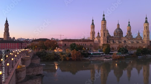 El Pilar panorámica aérea amanecer