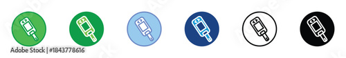 Glucometer Icon Set in Multiple Color Styles for Blood Sugar and Diabetes Monitoring