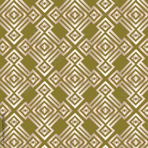 Unique abstract seamless pattern design, geometric background