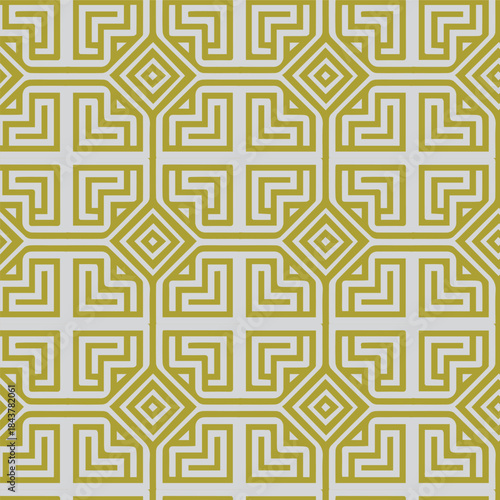 Unique abstract seamless pattern design, geometric background