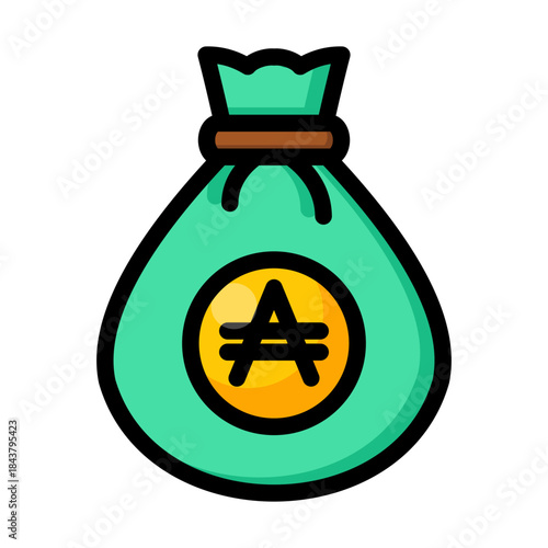 Australian Money Bag Icon