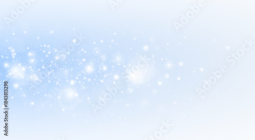 Glittering particles in luxury background of magic celebration with bright festive glamour.