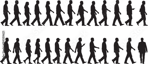 Large Vector Collection of Modern Car Silhouettes in Solid Black, Featuring Sedans, SUVs, and Pickup Trucks from Both Front and Side Views