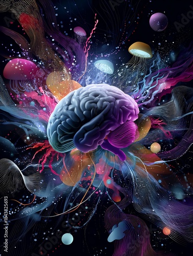 human brain, inner life of mind, visualization of human mind