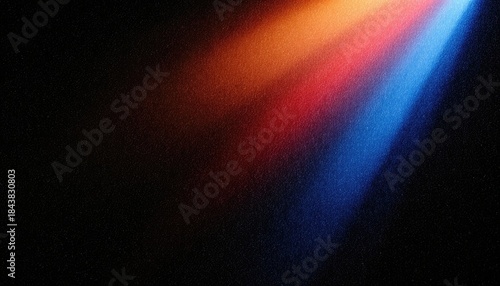Dramatic colored light beams across a dark textured background, perfect for presentations, events, or creative projects