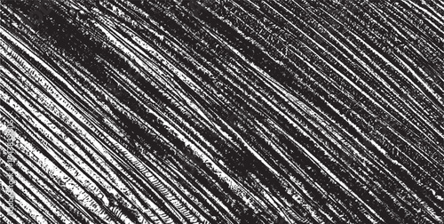 Vector brush stroke texture. Distressed uneven grunge background. Abstract vector illustration. Overlay over any design to create interesting effect and depth. Black isolated on white. EPS10