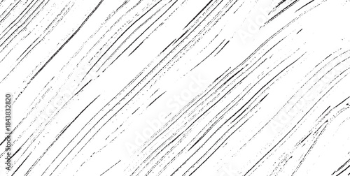 Black and white vector pattern of chaotic pencil scribbles and lines. Background template. Hand drawn illustration. EPS10.