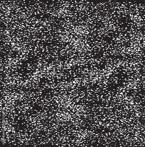 Abstract vector noise. Small particles of debris and dust. Distressed uneven background. Grunge with fine grains isolated on white background. Vector illustration. EPS10.