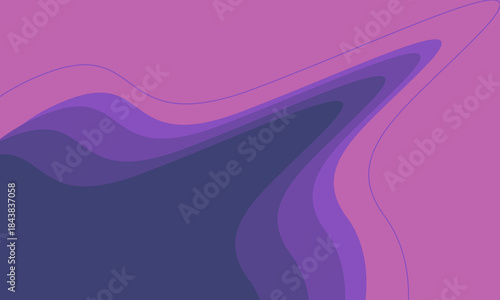 An abstract background with curved shapes in pink and purple tones. The image creates a smooth and modern design