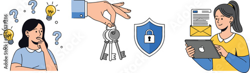 Confident Sikh Professional Businessman Holding Laptop in Modern Collaborative Open Office Space with Diverse Team Members Working