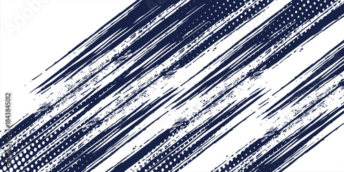 Abstract halftone wave dots background. Futuristic twisted grunge pattern, dots, circles. Vector modern optical pop art texture for posters, business cards and etc