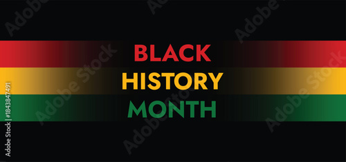 Black history month background . Celebrated annually in February in the United States and Canada, in October in the United Kingdom