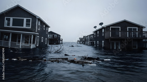 the house was flooded