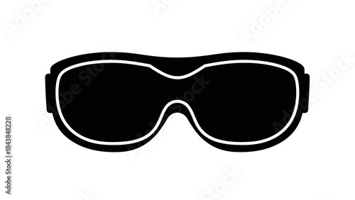 a simple black and white illustration depicts a pair of classic aviator style sunglasses a popular fashion accessory high quality professional detailed modern elegant stylish