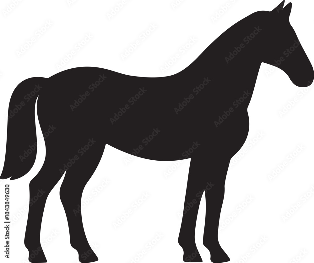 Obraz premium Horse Icon – Vector Illustration