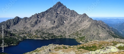 Majestic Vignemale Peak Overlooking Serene Lac de Gaube, Pyrenees National Park