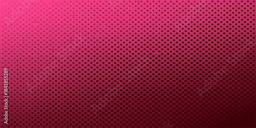 Seamless geometric polka dot pattern backdrop with a pink and purple color textile design