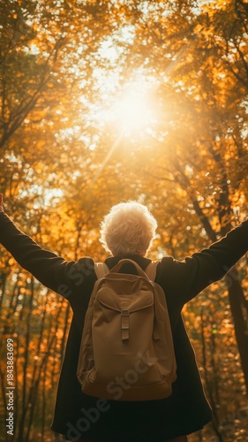 Content Emotion Serene Senior Man People Portrait