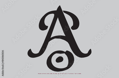 A letter mark and monogram branding logo design with a leaf. And your best choice.	