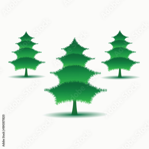 christmas tree vector