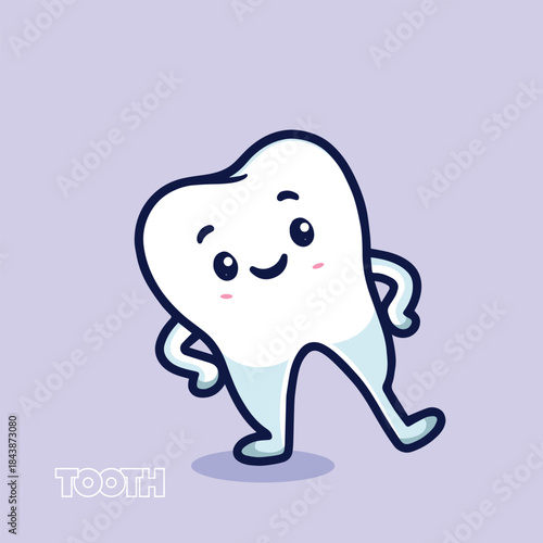 cute tooth Leaning Pose tooth,teeth,dental,dentistry,dentist,smile,oral,health,hygiene,clean,care,whitening,brace,braces,implant,cavity,decay,enamel,gum,gums,molar,incisor,canine,orthodontic,prostheti