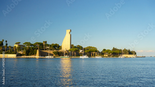 Brindisi, Puglia, Italy - 04 October 2025: The National Monument of the Italian Sailor built in honour of the fallen of the First World War