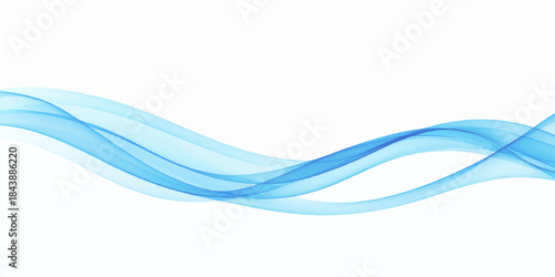 Abstract blue lines and waves in a dynamic flow pattern illustration vector for modern web design background. system, line, waves, color, water, backdrop, swirl, backgrounds
