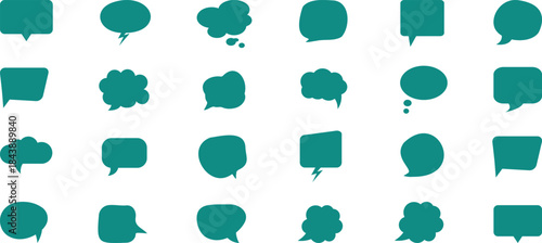 speech bubble collection.Speech Bubbles set. Speech bubbles isolated on white background. speech bubble comic signs.