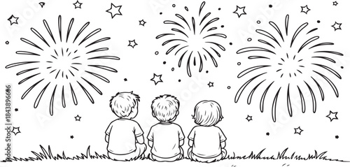 vector illustration of a happy new year