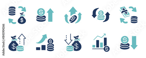 Financial growth and investment finance money