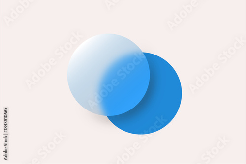 blue glass ball