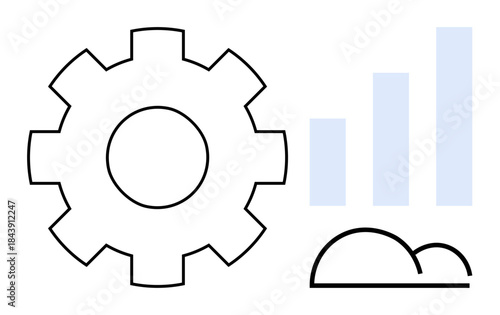 Cloud technology. Cloud drives innovation with enhanced data analytics and streamlined development. Cloud solutions support business growth, digital transformation, and scalability. technology