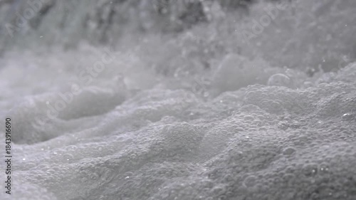 A river flowing down the mountainside