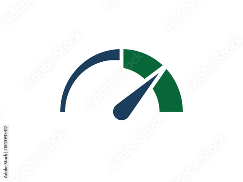 Speedometer gauge icon representing performance and speed.