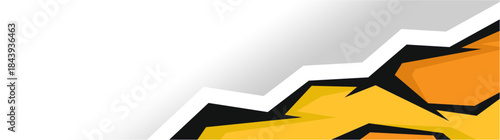 Vector car sticker wrap design. Graphic abstract line racing background kit design for vehicles, race cars, rallies, adventures, and liveries.