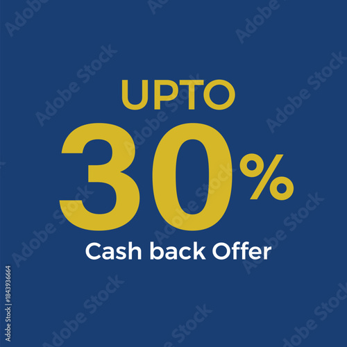 Get up to 30% cash back offer