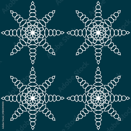Seamless Christmas pattern. Merry Christmas and Happy New Year. Abstract pattern and texture
