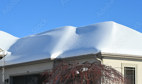Snowdrift on the Roof