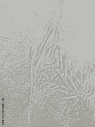 Vector concrete texture. Folded surface background for banner design, architecture flyer, poster template. Grey textured effect. Сreased pattern. Urban stone backdrop. Monochrome industrial surface.