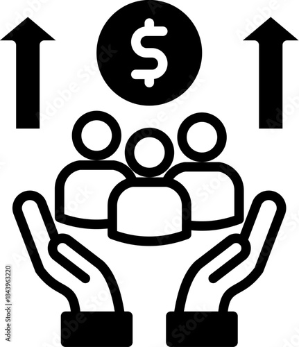 Community Investment mixed icon