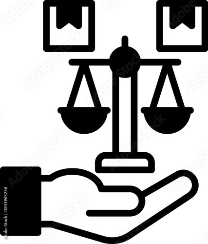 Ethical Product mixed icon