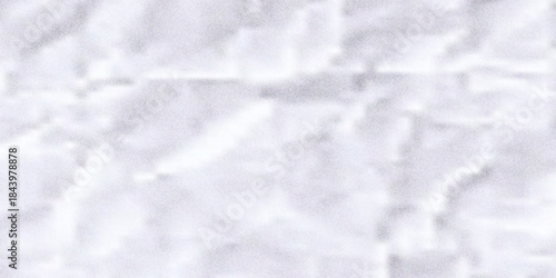 Crumpled paper texture background. White wrinkled sheet. Wet greased wrinkles blank template texture.