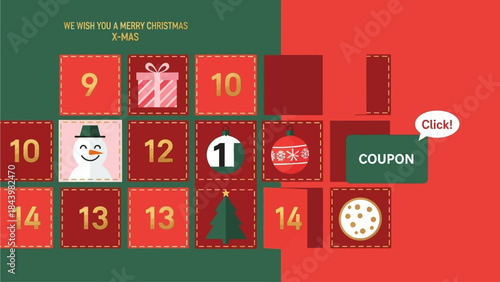 Cheerful vector concept for holiday shopping. Displays stylish gift bags, an open present with a playful robot and a cuddly teddy bear, perfect for festive season designs